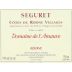 Domaine de l'Amauve Cotes du Rhone Villages Seguret Reserve 2011 Front Label