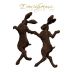 Dancing Hares Red 2007 Front Label