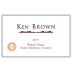 Ken Brown Santa Barbara Pinot Noir 2014 Front Label