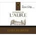Domaine de l'Aure Cotes du Rhone 2014 Front Label