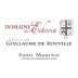 Domaine De L'Echevin Cotes du Rhone Villages Saint Maurice Guillaume de Rouville 2010 Front Label