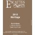 Domaine de l'Escattes Sommieres Heritage Doume 2013 Front Label