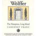 Wolffer Cabernet Franc 1998 Front Label