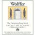 Wolffer Estate Selection Chardonnay 1998 Front Label