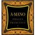 A. Mano Puglia Primitivo 2000 Front Label