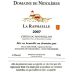 Domaine de Nidoleres Cotes du Roussillon La Raphaelle 2007 Front Label