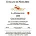 Domaine de Nidoleres Cotes du Roussillon La Pierroune 2008 Front Label