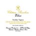 Domaine de Rombeau Cotes du Roussillon Villages Elise Vieilles Vignes 2012 Front Label