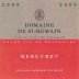 Domaine de Suremain Mercurey 2009 Front Label
