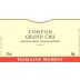 Domaine Debray Corton Grand Cru 2012 Front Label