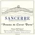 Pierre Riffault Sancerre 2016 Front Label