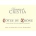 Domaine de Cristia Cotes du Rhone 2015 Front Label