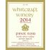 Whitcraft 30th Anniversary Pence Ranch Pinot Noir 2014 Front Label