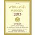 Whitcraft My Friend Matt's Vineyard Syrah 2013 Front Label