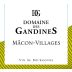 Domaine des Gandines Macon-Villages 2015 Front Label