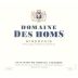 Domaine des Homs Minervois 2014 Front Label