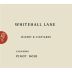 Whitehall Lane Pinot Noir 2010 Front Label