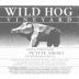 Wild Hog Nova Vineyard Petite Sirah 2011 Front Label