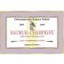 Domaine des Sables Verts Saumur-Champigny 2009 Front Label