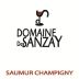 Domaine des Sanzay Saumur Champigny 2012 Front Label