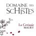 Domaine des Schistes Maury La Ceriseraie 2013 Front Label