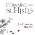 Domaine des Schistes Maury La Ceriseraie 2011 Front Label