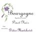 Domaine Didier Montchovet Bourgogne Pinot Noir 2013 Front Label