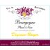 Domaine Digioia-Royer Bourgogne Pinot Noir 2012 Front Label