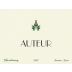 Auteur Wines Sonoma Coast Chardonnay 2012 Front Label