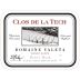 Clos de la Tech Domaine Valeta Sunny Slope Pinot Noir 2010 Front Label
