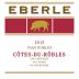 Eberle Cotes-du-Robles Rouge 2015 Front Label