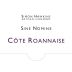 Domaine du Fontenay Cote Roannaise Sine Nomine 2014 Front Label