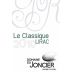 Domaine du Joncier Lirac Le Classique 2010 Front Label