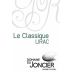Domaine du Joncier Lirac Le Classique 2011 Front Label
