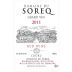 Domaine du Soreq Dry Red 2011 Front Label