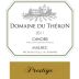 Domaine du Theron Cahors Cuvee Prestige Malbec 2011 Front Label