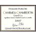 Domaine Dublere Charmes-Chambertin Grand Cru 2007 Front Label