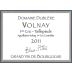 Domaine Dublere Volnay Taille Pieds Premier Cru 2011 Front Label