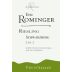 Domaine Eric Rominger Schwarzberg Riesling 2012 Front Label