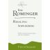 Domaine Eric Rominger Schwarzberg Riesling 2013 Front Label