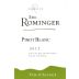 Domaine Eric Rominger Alsace Pinot Blanc 2012 Front Label