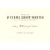 Domaine Ferme Saint Martin Cotes du Rhone Les Romanins 2014 Front Label