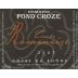 Domaine Fond Croze Cotes du Rhone Cuvee Romanaise 2007 Front Label