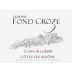 Domaine Fond Croze Cotes du Rhone La Serre de la Garde 2012 Front Label