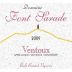 Domaine Font Sarade Ventoux 2009 Front Label