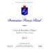 Domaine Forca Real Cotes du Roussillon Villages 2011 Front Label