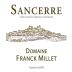Domaine Franck Millet Sancerre 2015 Front Label
