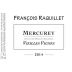 Francois Raquillet Mercurey Vieilles Vignes 2014 Front Label