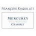 Francois Raquillet Chamirey 2012 Front Label