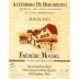 Domaine Frederic Mochel Altenberg de Bergbieten Alsace Grand Cru Riesling 2013 Front Label